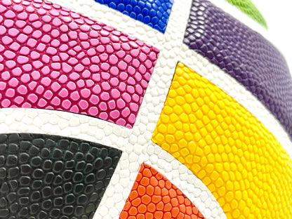 Dime DUO Outdoor Basketball (Multi Colored)